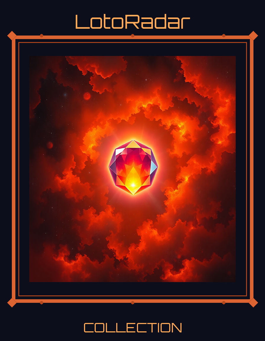 Cartonaș colecționabil LotoRadar tier Legendary — statistici loterie